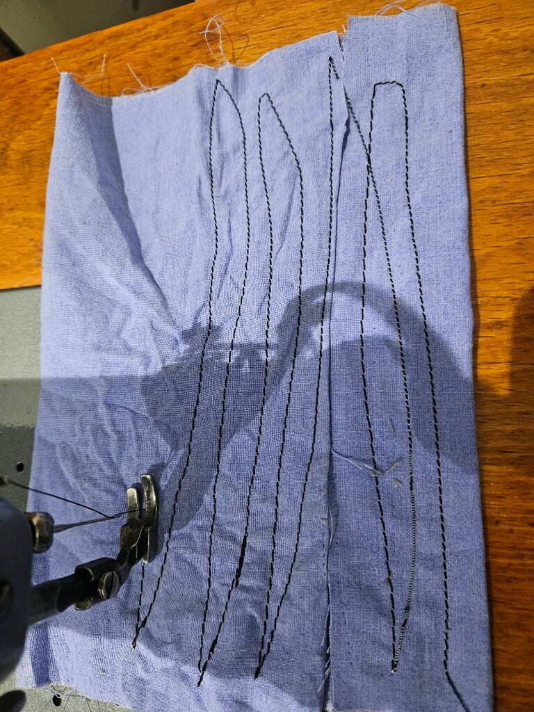 Singer 196k5 Antika sanayi dikis makinesi - 11