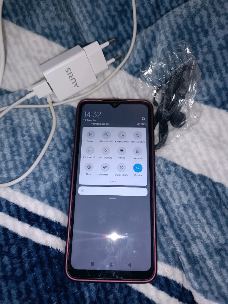 redmi 12 c 128gb hafıza 4gb ram yurtiçi cihazı - 9