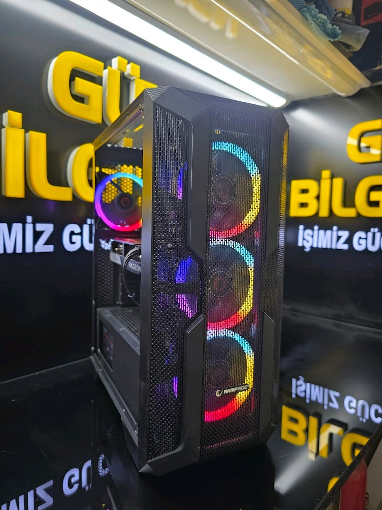 RAMPAGE RX6600 16GB RAM 512GB SSD NOKTA HATASİZ UYGUN FİYATA - 6