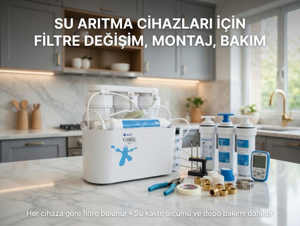 SU ARITMA CİHAZLARI FİLTRE DEĞİŞİMİ KAMPANYASI- MONTAJ DAHİL 1.700 TL. - 11