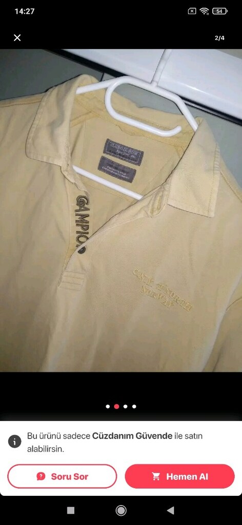 SWEATSHİRT CLADUDIO CAMPIONE 3XL BEDEN İstanbul, esenyurt - 2