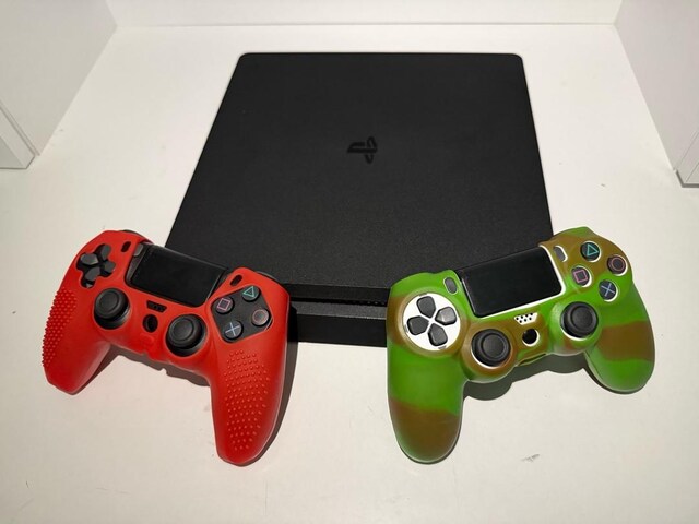 playstation 4 slim kırık bol oyunlu