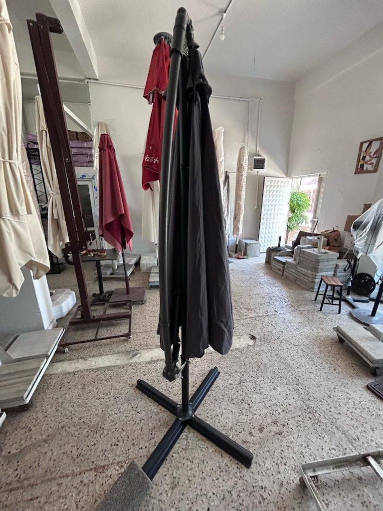 Şemsiye bahçe cafe teras 3m yandan direkli - 6