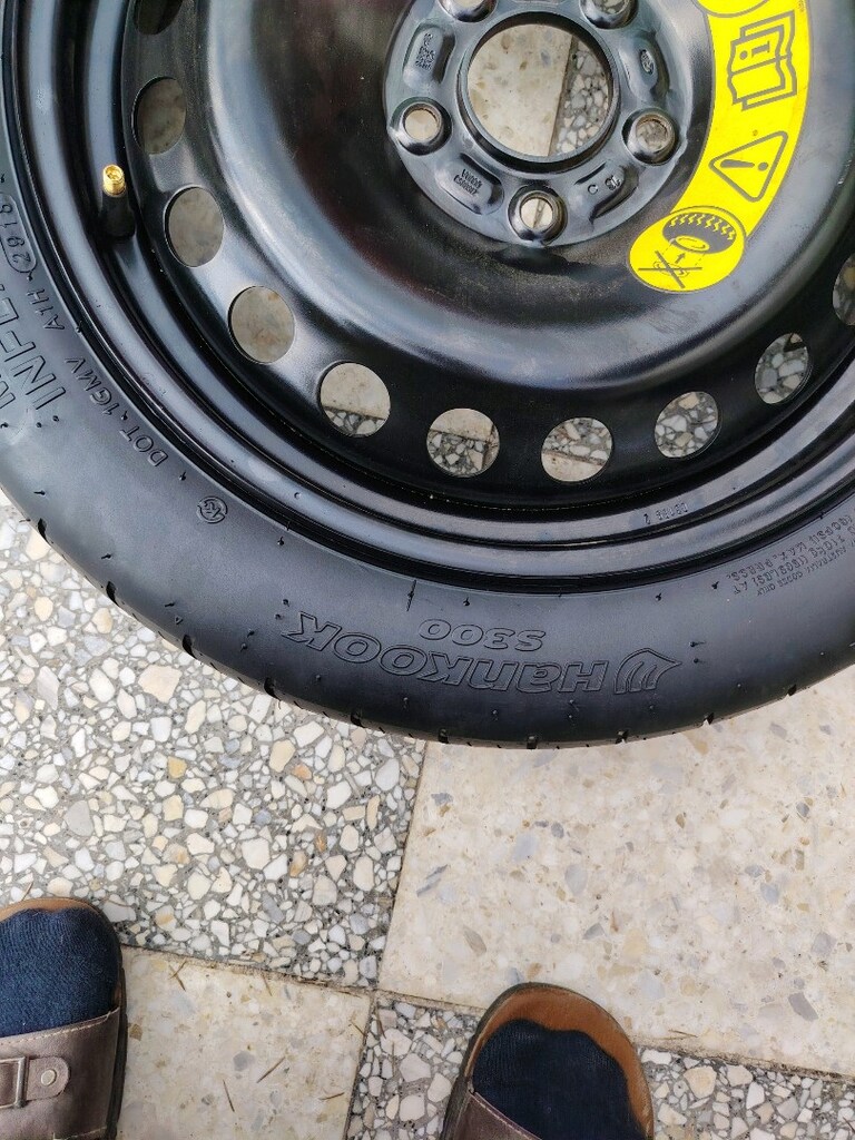 Sıfır orjinal 5X108 16 inç yeni tarihli lastik 125 70 16 Ford —Volvo - 9