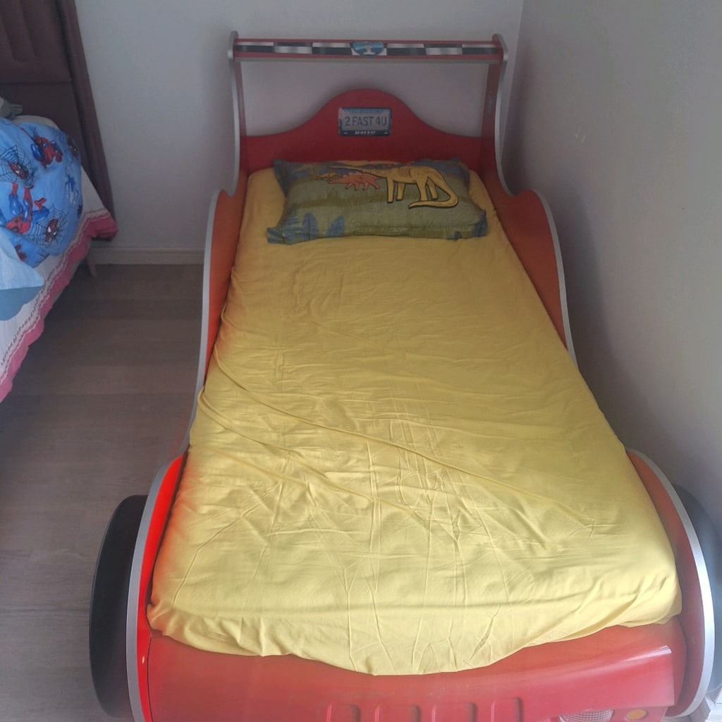arabalı yatak baza - 2