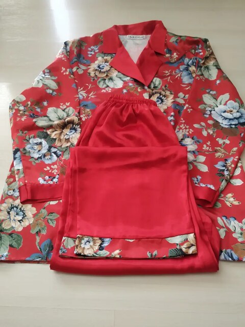 Saten Pijama Takımı