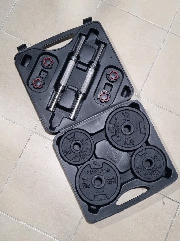 Domyos 20kg Çantalı Dambıl Seti (BURSA İÇİ ÜCRETSİZ ADRESE TESLİM) - 2