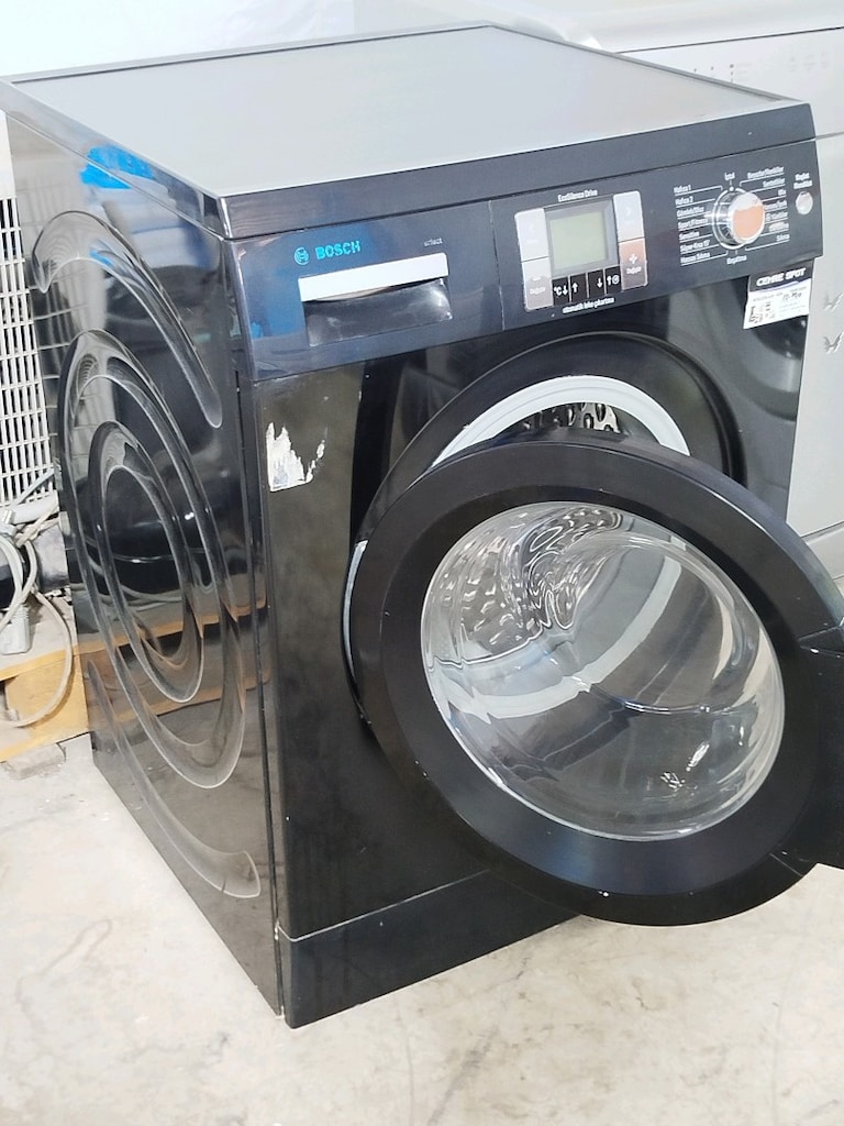 BOSCH 8 KG SİYAH ÇAMAŞIR MAKİNESİ İZMİR İÇİ 3 AY GARANTİMİZ VARDIR - 9