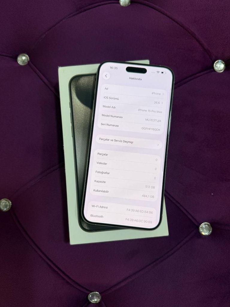 İPHONE 15 PRO MAX GÜMÜŞ 512 GB PİL 85 YURTİÇİ FATURALI AÇIKLAMAYI OKU - 10