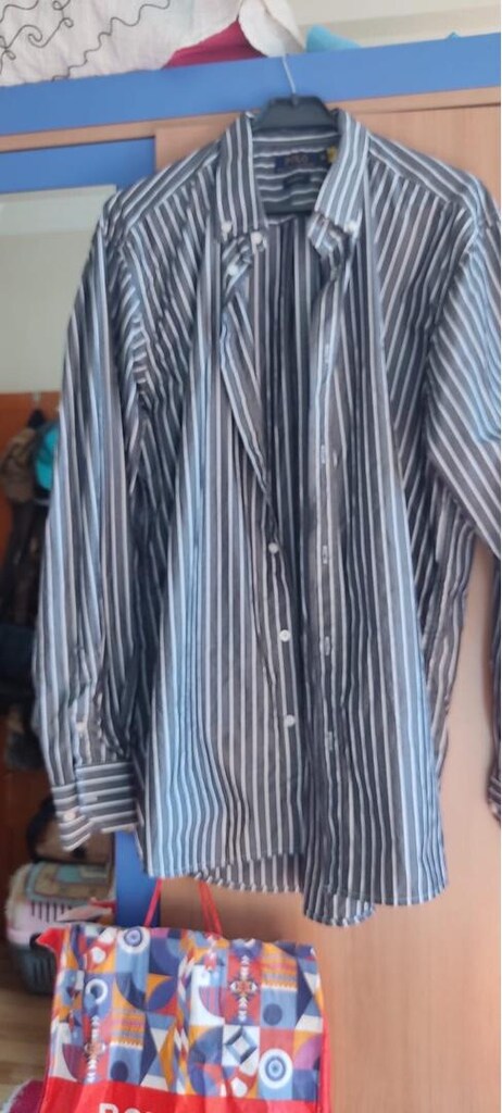 orjinal Polo gömlek xl beden cizgili