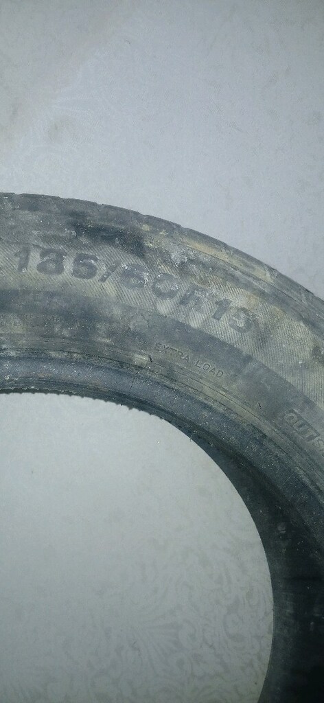 185/60/15 ebatli iki lastik satlik - 6