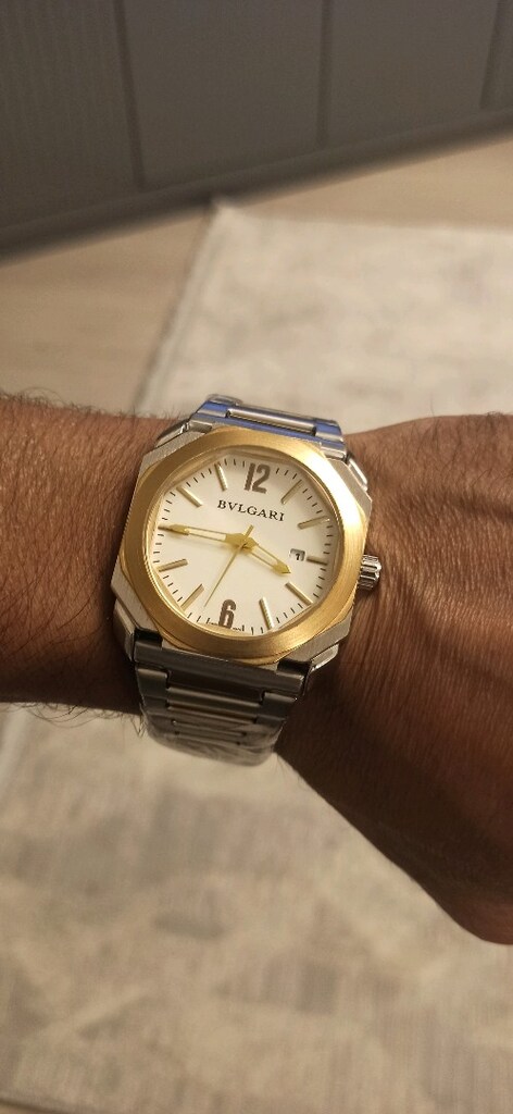 Bvlgari çelik pilli kol saati - 5