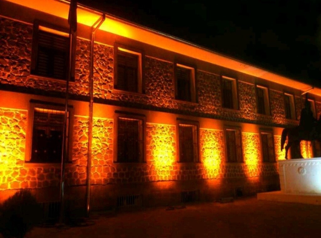 wallwasher dış cephe duvar led aydınlatma mavi ve amber - 4