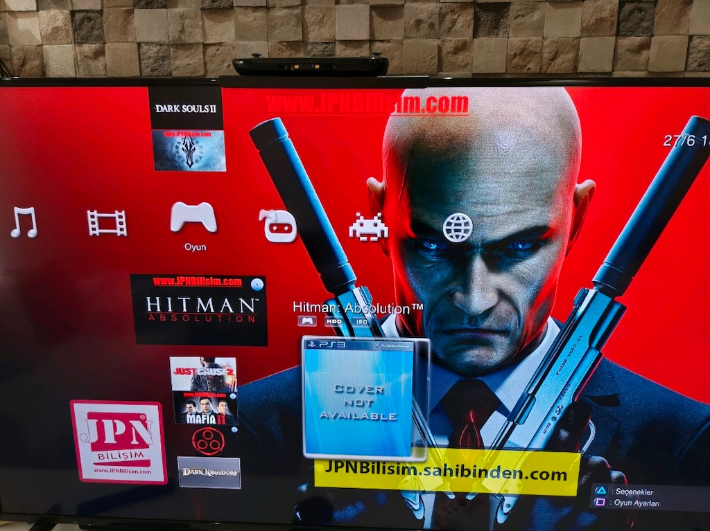 PS3 SLİM FULL OYUN LU 2 KOLLU - 9