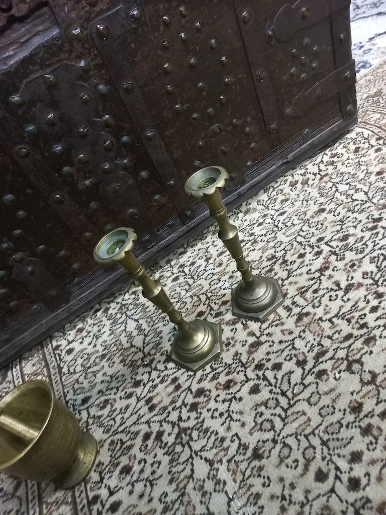 Şamdan Çift Pirinç - 3