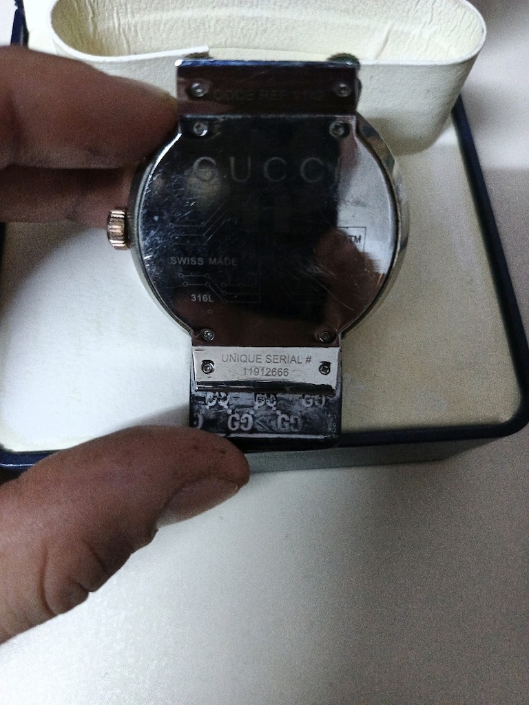 Gucci Siyah Kadran Erkek Saat - 6