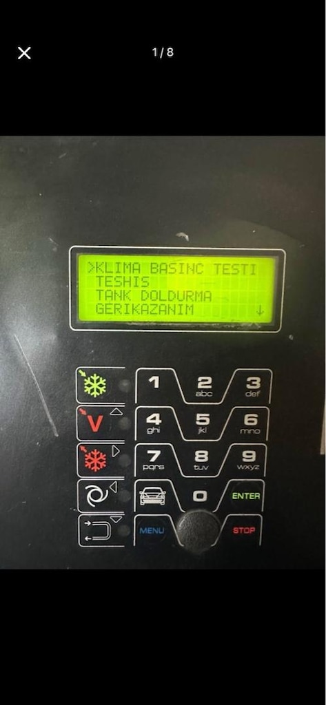OTO KLİMA GAZ BASMA MAKİNASI - 8