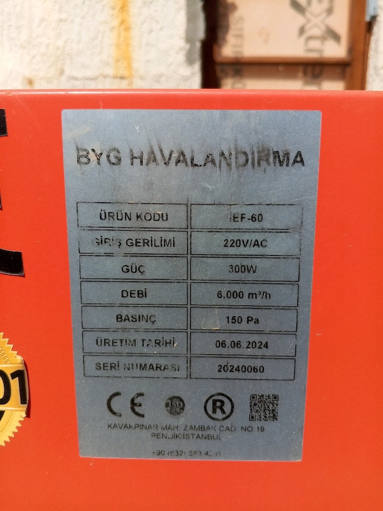 4filtreli havalandırma sistemi çok az kullanıldı sıfır ayarında - 2