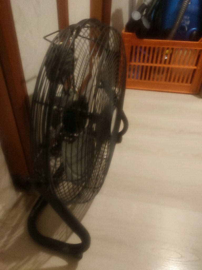 Homefit WM2000B Siyah Yer Tipi Vantilatör - 4
