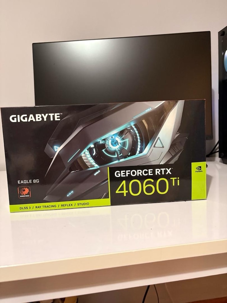 4060ti Gigabayte EAGLE + ASUS TUF 27inç monitör - 4