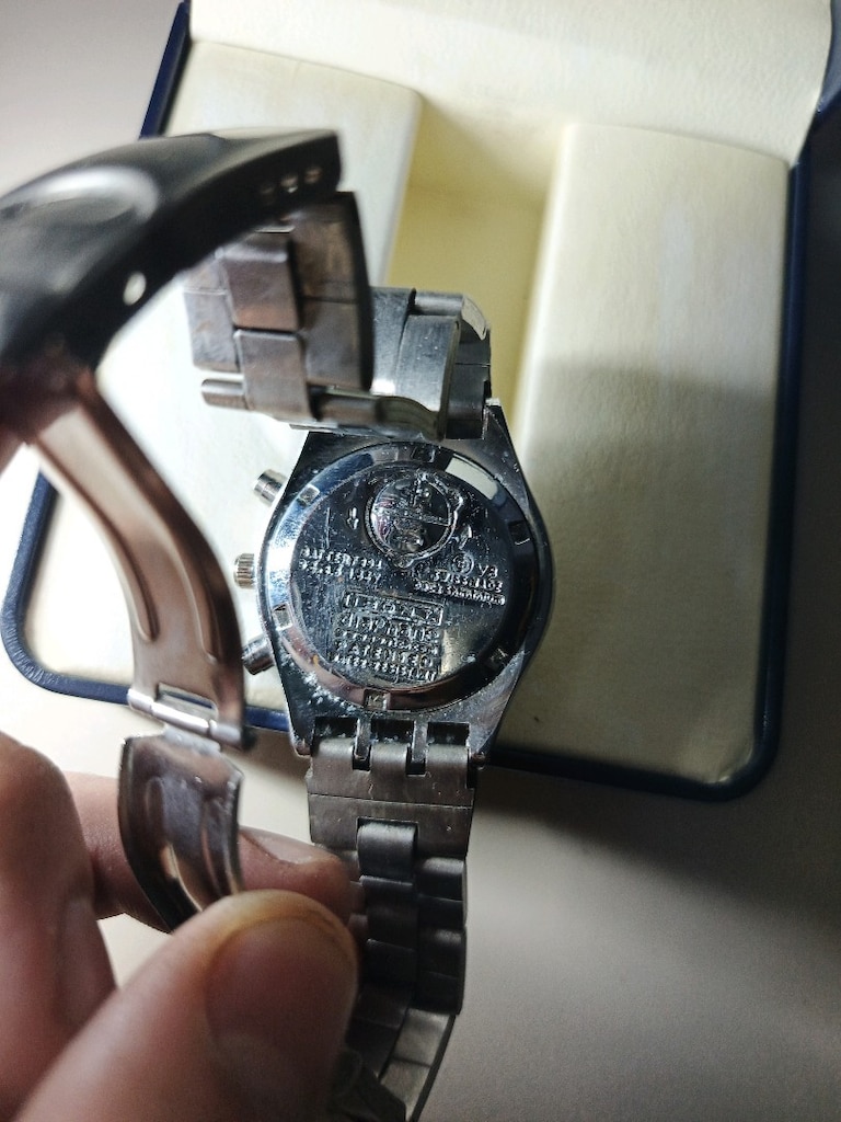 Orijinal Swatch Irony Chrono Çelik - 5