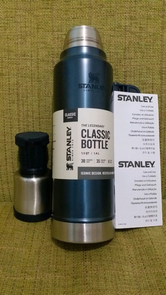 stanley 1.4 litre lacivert termos sıfır - 4