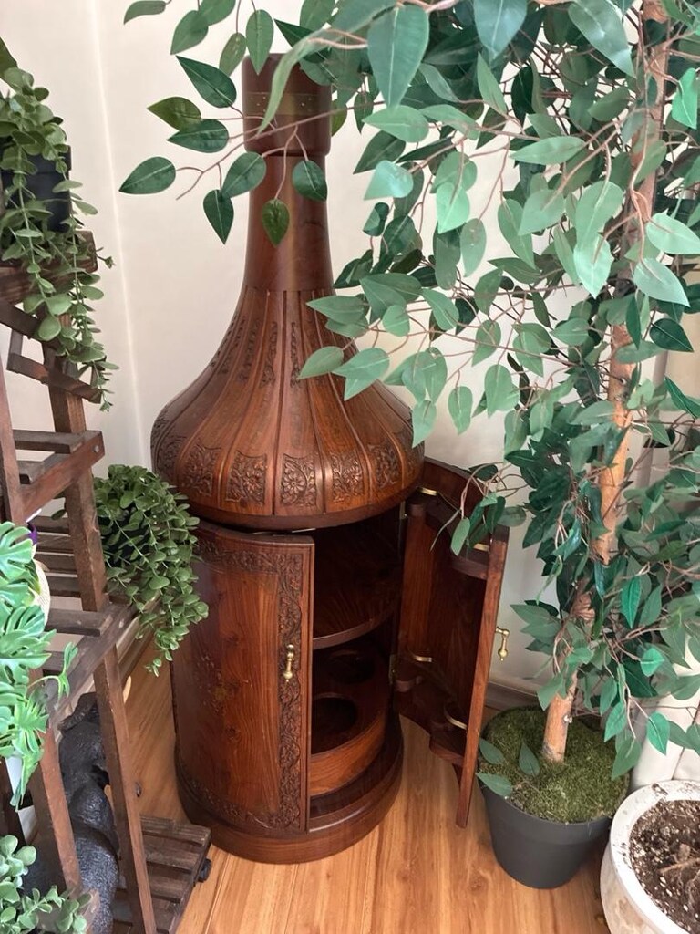 Mudo Cocept’den , Ahşap, Şişe Formunda Mini Bar Dolap. - 2