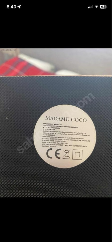 MADAME COCO ABAJUR - 3
