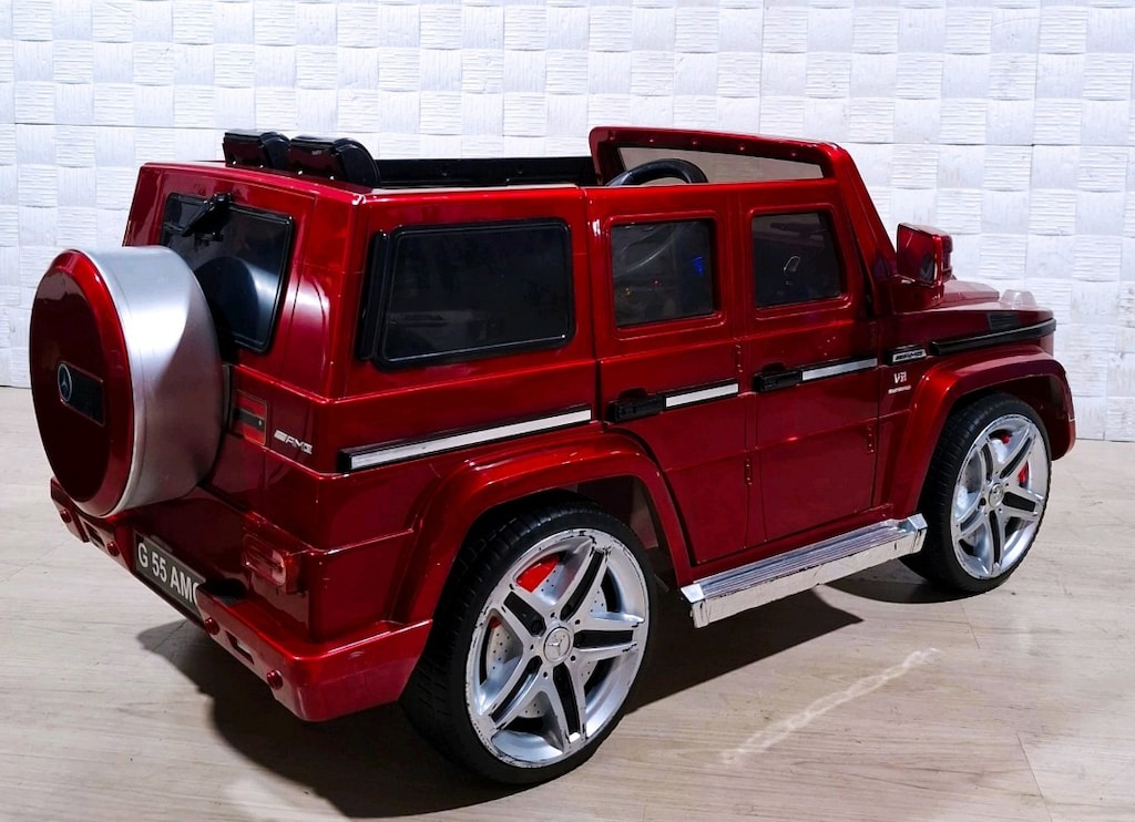 Akülü araba 12 volt lisans lı Mercedes g55 aküsü sıfır paketinde - 5