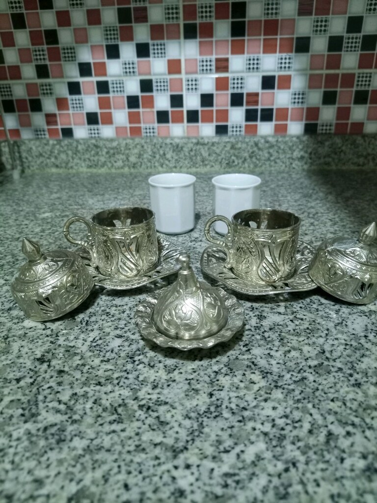GÜMÜŞ KAHVE FİNCAN TAKIMI - 3