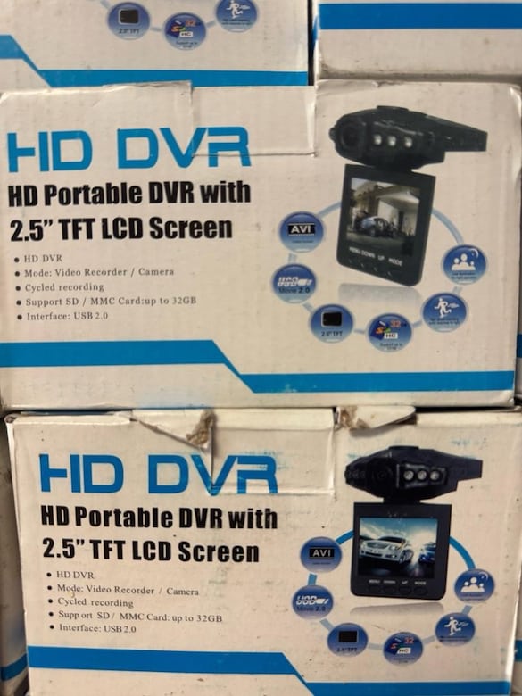 Sıfır HD DVR Araç İçi Kayıt Kamerası - 2.5" Ekranlı - 5