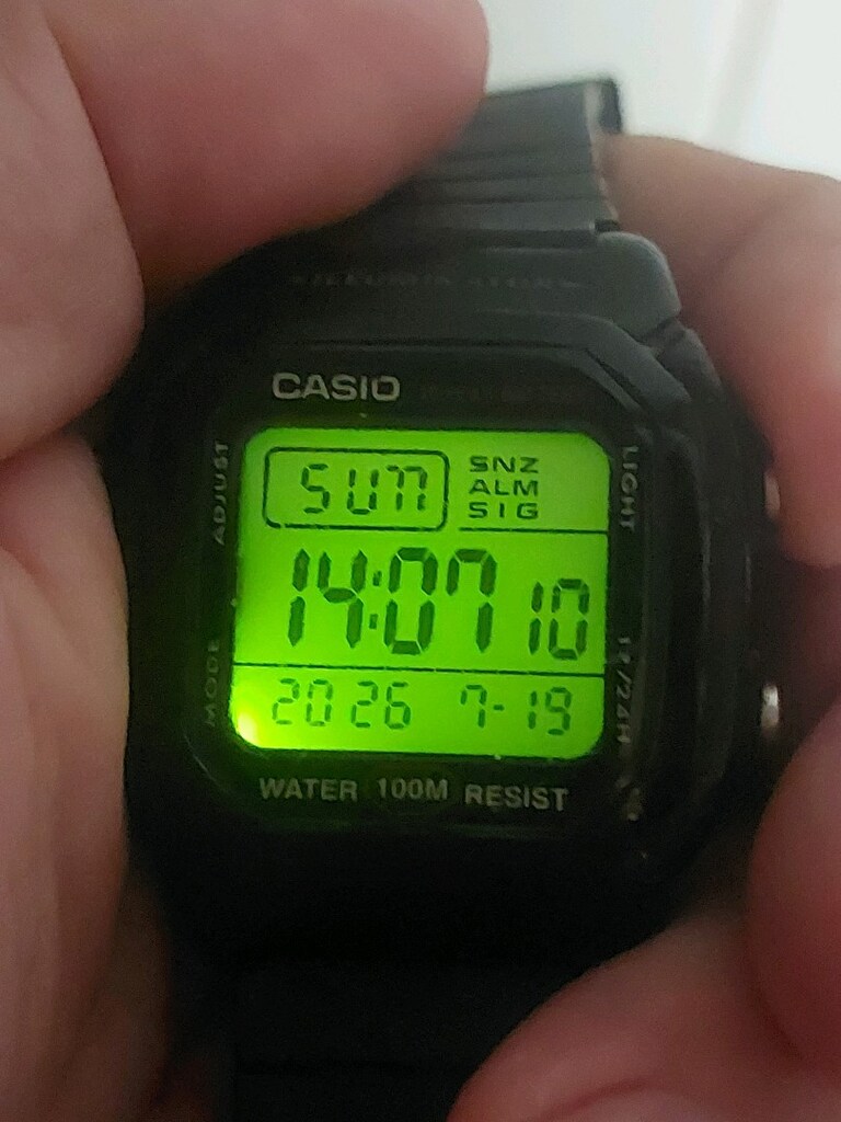 10 Yıl Pil Ömürlü Efsane Casio Dijital - 10