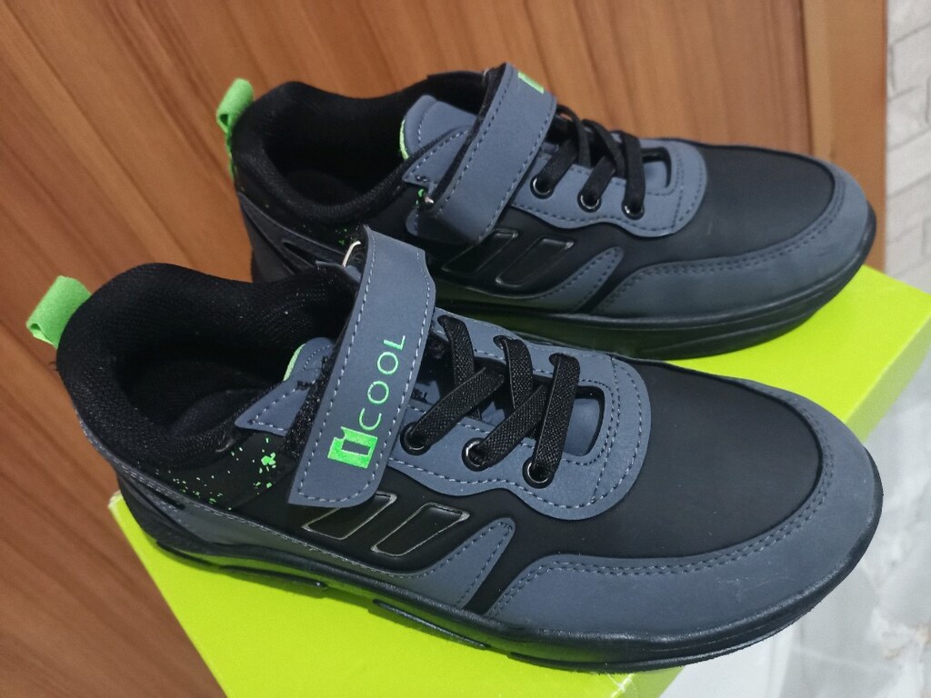 I Cool MARKA 34 NUMARA MADRE F 5PR Siyah Erkek Çocuk Spor Ayakkabı - 5