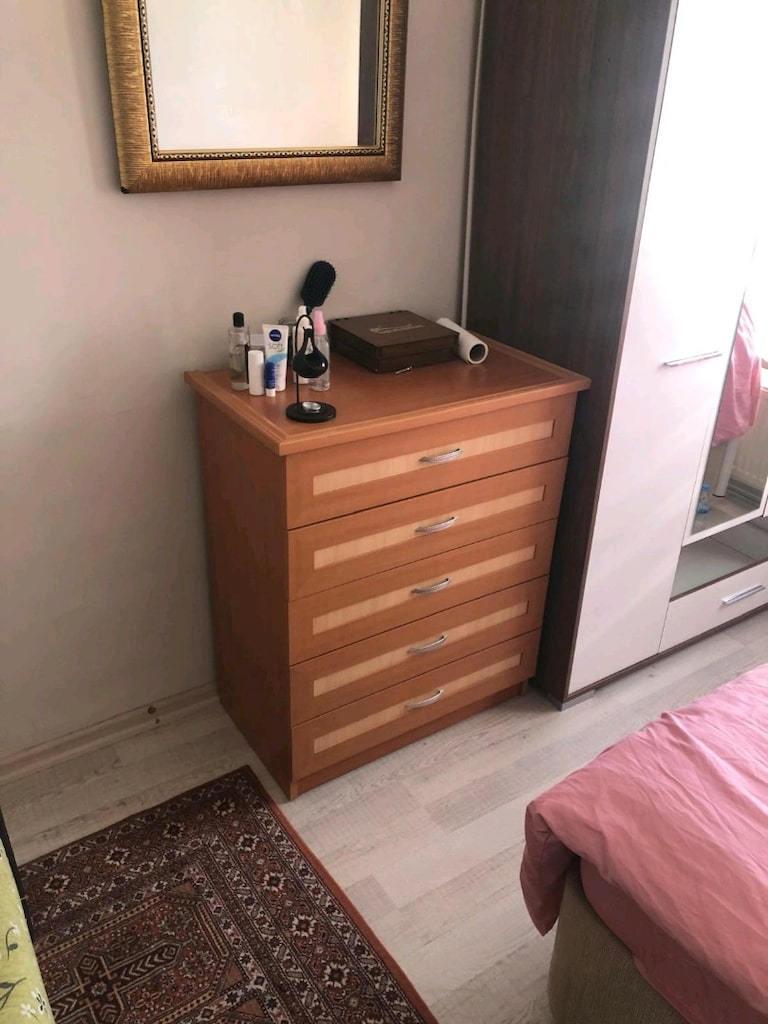 Yeni L koltuk 2 li koltuk,baza başlıklı yatak ve mutfak takımı - 7