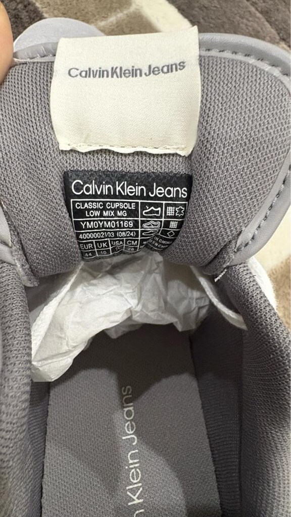 Calvin Klein Erkek Beyaz Spor Ayakkabı Sneaker - 6