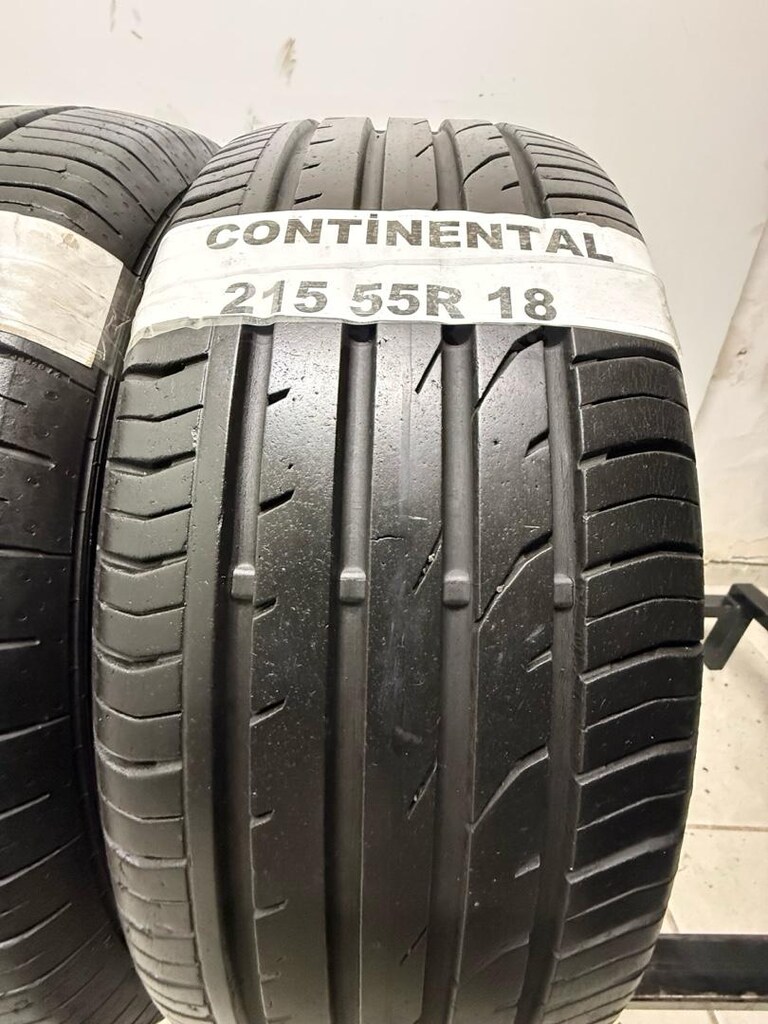 215 55R 18 CONTİNENTAL 4 ADET YAZLIK HATASIZ SIFIR AYARINDA - 5
