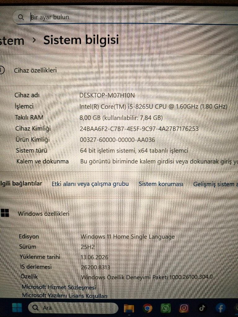 Laptop HP i5 İşlemci SSD Windows 11 Pili Sağlam - 4