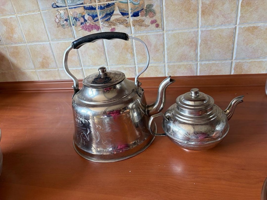 bakır çaydanlık ve bakır tencere/ Ayrı satılabilir - 5