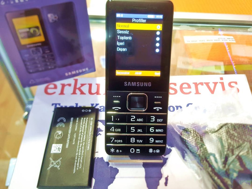 SAMSUNG 5610 MAJOR (BÜYÜK) UZUN SARJLI SIFIR EKRAN - 4
