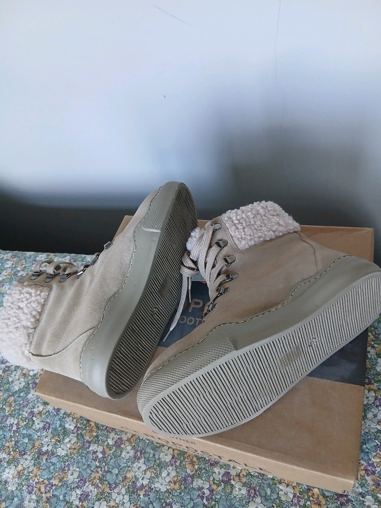 Aeropostale Deri+Tekstil Bejj Kadın Bot Cadız 38 numara - 6