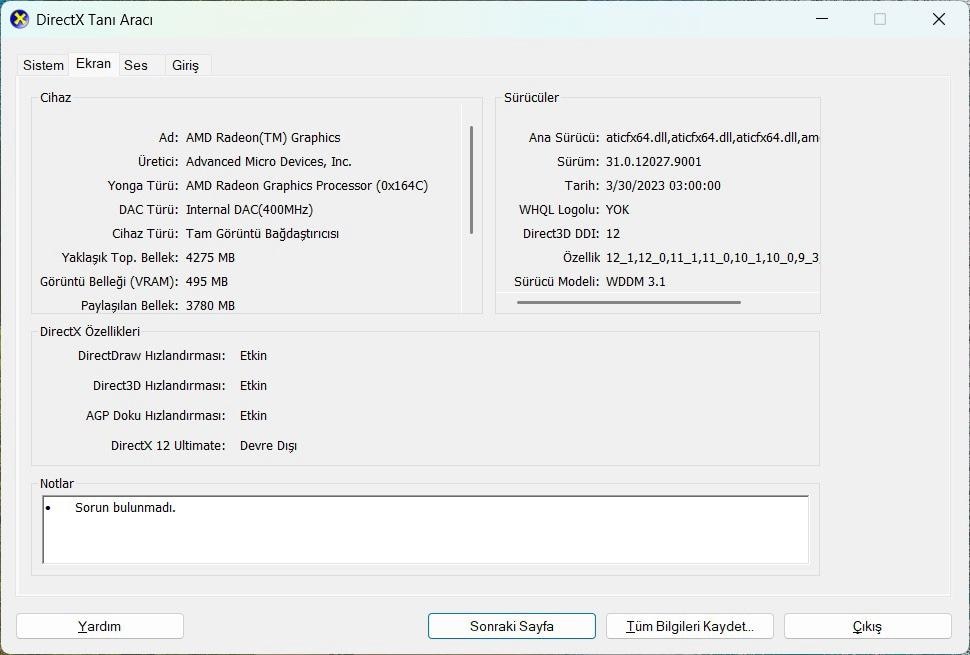 22 AY GARANTİLİ KUTULU FATURALI CASPER X700 RYZEN 5 İŞLEMCİLİ LAPTOP - 9