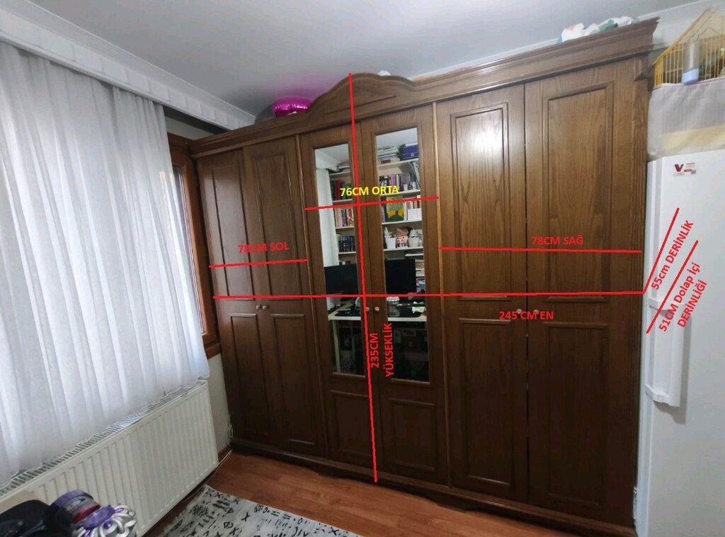 Gardrop elbise dolabı - 2