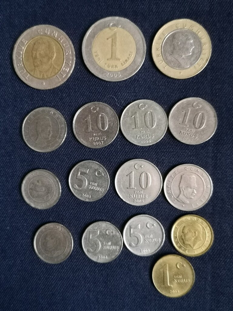 2005 - 2007 arası yeni tl kuruş, - 2