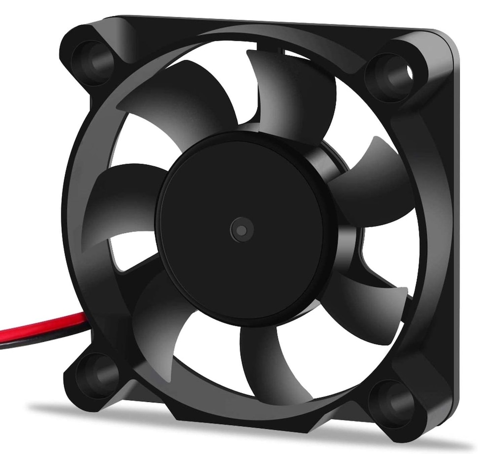 50x50mm DC 5V-12V-24V Sessiz Fırçasız Motor 3D Printer Kare FAN - 17