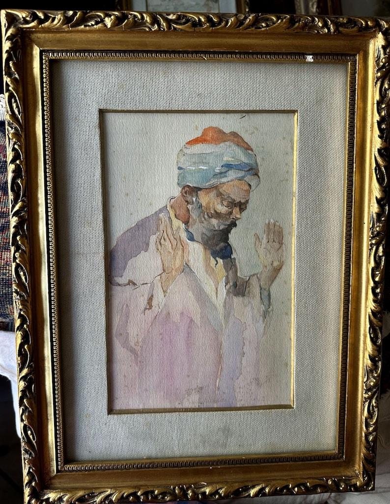 oleksiyonluk Oryantalist Çift Tablo: Orijinal J. Pavlikievich - 2