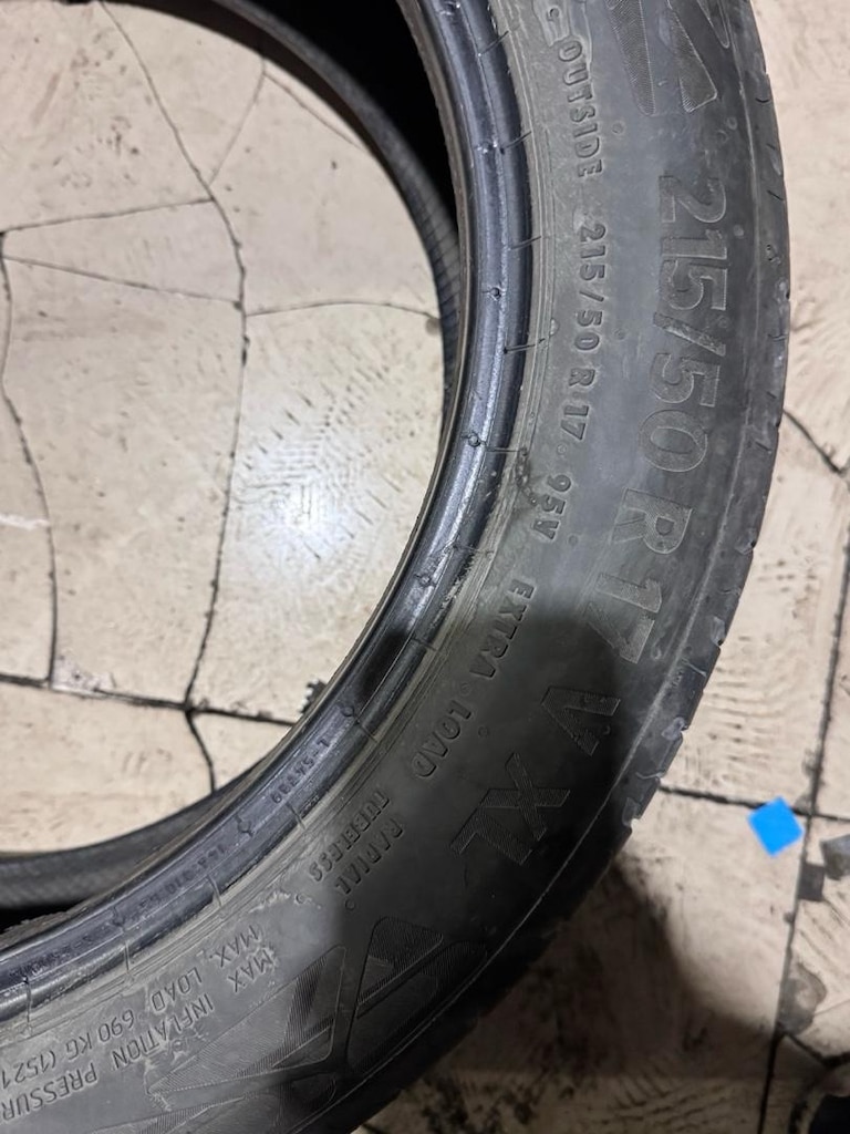 215/50/17 Continental eco contact6 1 adet - 5