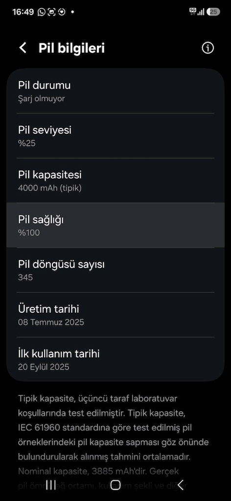 samsung galaxy s25 256 tr - 7