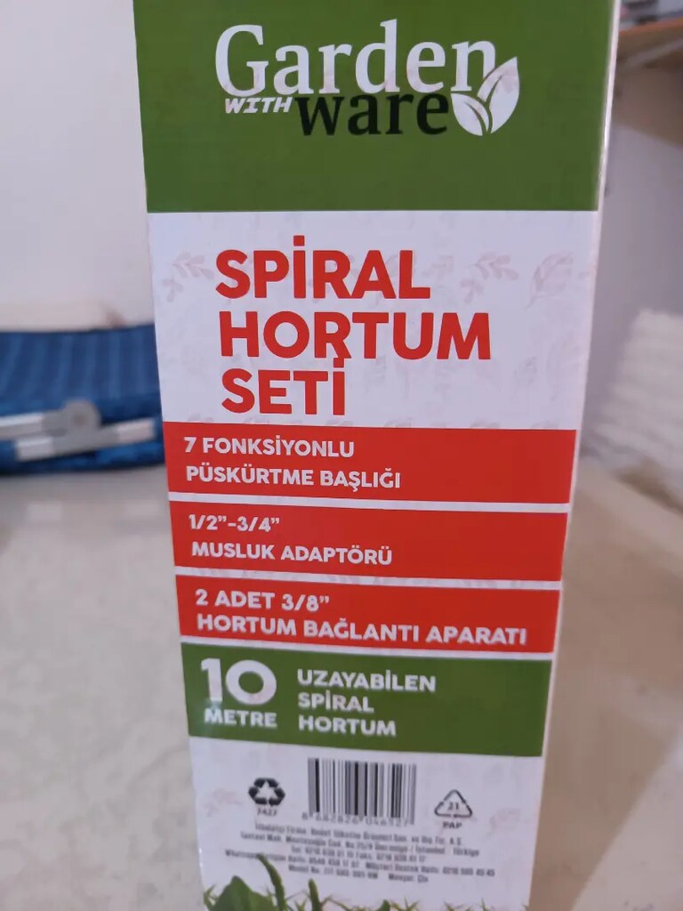 Spiral hortum seti spiral hortum seti 10 metre uzanabilen çok fonksiyo - 5