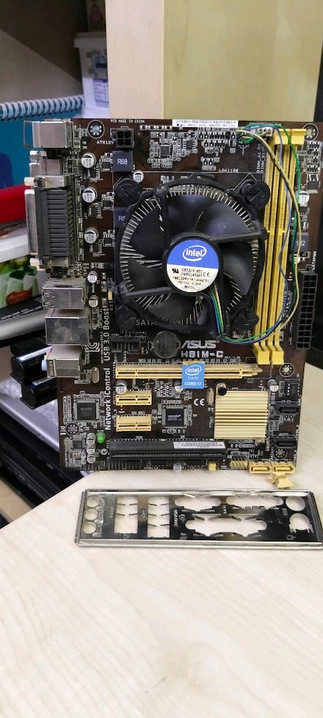 İ7 4790 İŞLEMCİ+ ANAKART+CPU FAN+AYNA+ THERMAL MACUN - 4