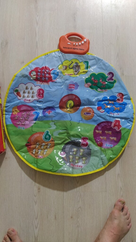 ingilizce öğreten oyun halısı - 2
